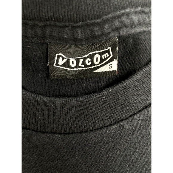 Vintage Volcom "The Only Constant is Change" Black Tshirt Men's Size S - Picture 3 of 4